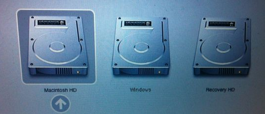 点击查看原图 Mac苹果双系统的切换以及设置系统默认启动的几种方法 第1张